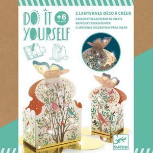 Set DIY Djeco, Felinare-Lumina de veghe imagine