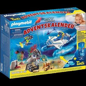 Calendar Craciun - Politia sub apa 70776 Playmobil imagine