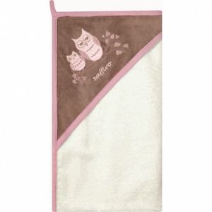 Prosop de baie cu gluga imprimeu velur 80 x 80 cm Womar Zaffiro AN-OW-01 imagine