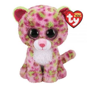 Plus leopardul roz LAINEY (24 cm) - Ty imagine
