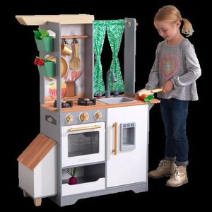 Bucatarie de joaca din lemn Terrace Garden imagine