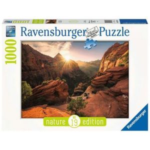 PUZZLE PARCUL NATIONAL ZION SUA, 1000 PIESE imagine
