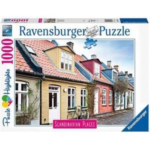 PUZZLE AARHUS DANEMARCA, 1000 PIESE imagine