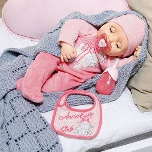 Baby Annabell - Papusa interactiva corp moale, 43 cm imagine