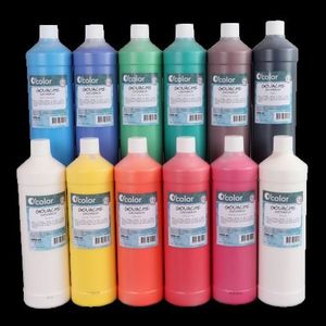 Guasa lavabila pentru pictura 1000 ml Negru imagine
