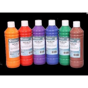 Guasa lavabila 6 x 500 ml culori complementare imagine