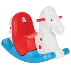 Balansoar pentru copii Pilsan Happy Horse white imagine