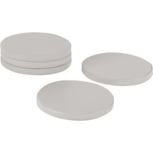 Set 5 perne rotunde 35 cm gri deschis imagine