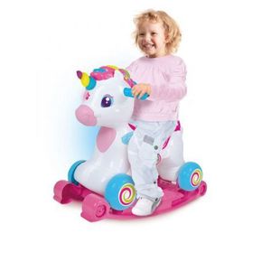 Balansoar copii unicorn, 3 in 1, Clementoni 61764 imagine
