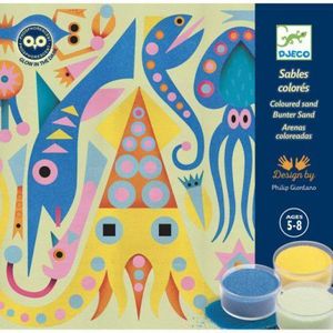 Atelier creativ cu nisip fluorescent, Luminile din ocean imagine