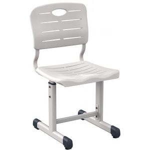Scaun scolar individual cu inaltime reglabila 4 - 6 Gri imagine