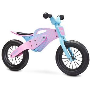 Bicicleta copii 2-5 ani, fara pedale, Enduro Pink, Toyz TOYZ0234 imagine