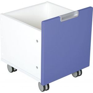 Cutie mica pe roti pentru dulap Quadro albastru imagine