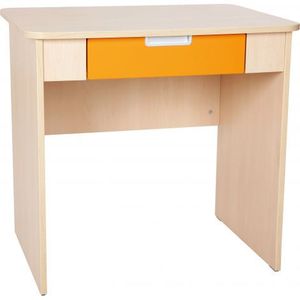 Birou Quadro cu sertar lat orange imagine