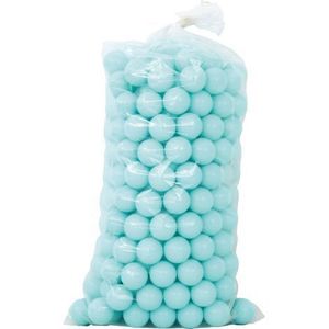 Set 250 bile turcoaz deschis pentru piscina cu bile imagine