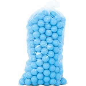 Set 250 bile albastru deschis pentru piscina cu bile imagine