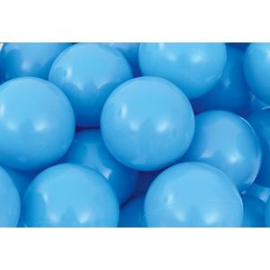 Set 250 bile albastre pentru piscina cu bile imagine