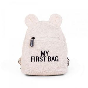 Rucsac pentru copii Childhome My First Bag Teddy Ecru imagine