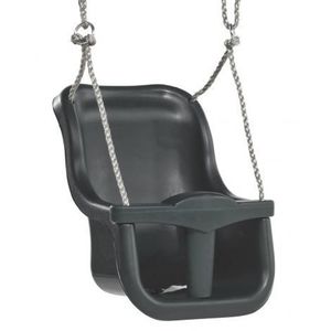 Leagan pentru bebelusi si copii 1-3 ani din plastic Baby Seat Luxe Antracit KBT imagine