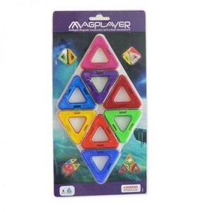 Joc de constructie magnetic - 8 piese imagine