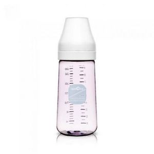Biberon anticolici premium cu tetina s, bleu (260 ml) imagine