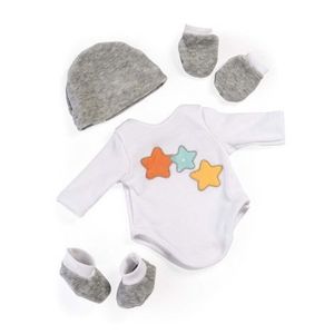 Body si set accesorii pentru pentru papusa bebelus 40 cm imagine