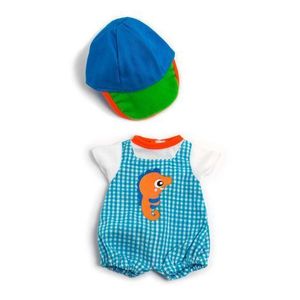 Set imbracaminte vreme temperata pentru papusa baiat 32 cm Blue imagine