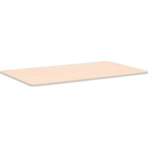 Blat de masa artar dreptunghiular Quadro cu cant gri imagine
