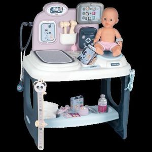 Centru de ingrijire pentru papusi Smoby Baby Care Center cu papusa si accesorii imagine