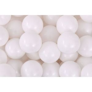 Set 250 bile albe pentru piscina cu bile imagine