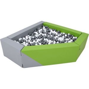 Piscina triunghiulara bile gri-verde inaltime 60 cm imagine