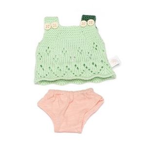 Set imbracaminte Forest pentru papusa fetita 21 cm imagine