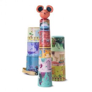 Joc educativ de stivuit Castelul misterelor imagine