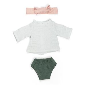Set imbracaminte Forest pentru papusa fetita 32 cm imagine
