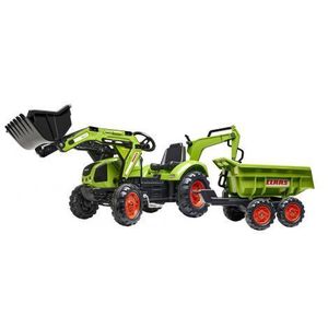 Tractor buldoexcavator pentru copii, Claas, Falk, 2070W imagine