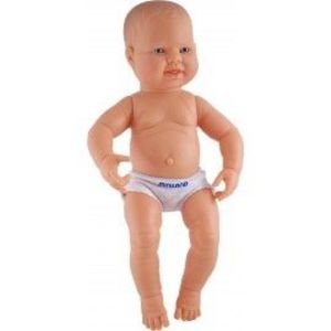Bebelus nou nascut european baiat 40 cm imagine