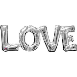 Balon super shape litere love imagine