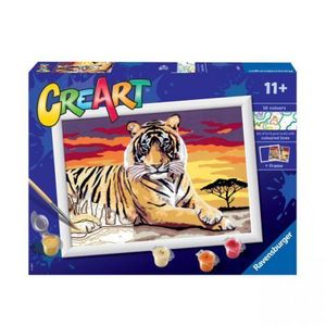 Pictura pe numere - tigru 28937 Ravensburger imagine