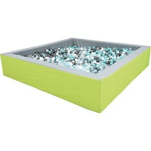 Piscina bile gri-lime 3 x 3 m inaltime 60 cm imagine