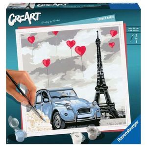 Pictura pe numere - paris 28996 Ravensburger imagine