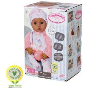 Baby annabell - papusica neagra leah 43 cm 705919 Zapf imagine