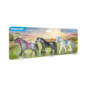 Set 3 cai: frizian, knabstrupper, andaluz 70999 Playmobil imagine
