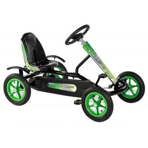 Kart Cu Pedale Speedy Bf1 (negru verde) imagine