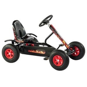 Kart Cu Pedale Junior Hot Rod Bf1 (negru) imagine