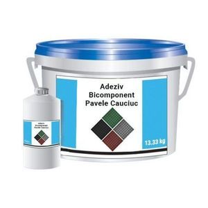 Adeziv bicomponent pentru pavele de cauciuc 14KG imagine