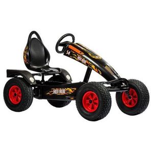 Kart Cu Pedale Hot Rod Bf1 (negru) imagine