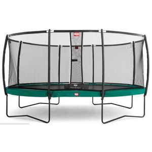 Trambulina copii Berg Grand Favorit Regular 520 Green cu Plasa protectie Comfort imagine