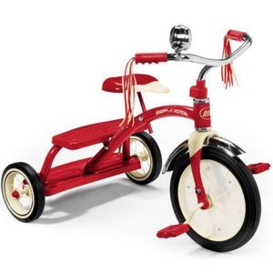 Tricicleta Radio Flyer Classic Red Dual Deck, 2-5 ani imagine