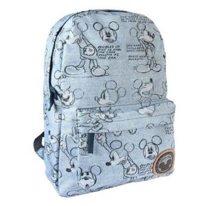 Rucsac Cerda Mickey Mouse cu buzunar frontal, 30x44x12 cm imagine