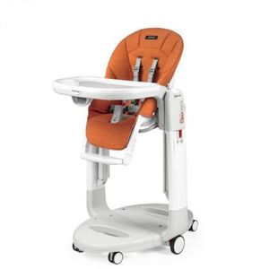 Scaun de masa 3 in 1 Peg Perego Tatamia Follow Me, 0-15 Kg, Wonder Orange, Portocaliu imagine